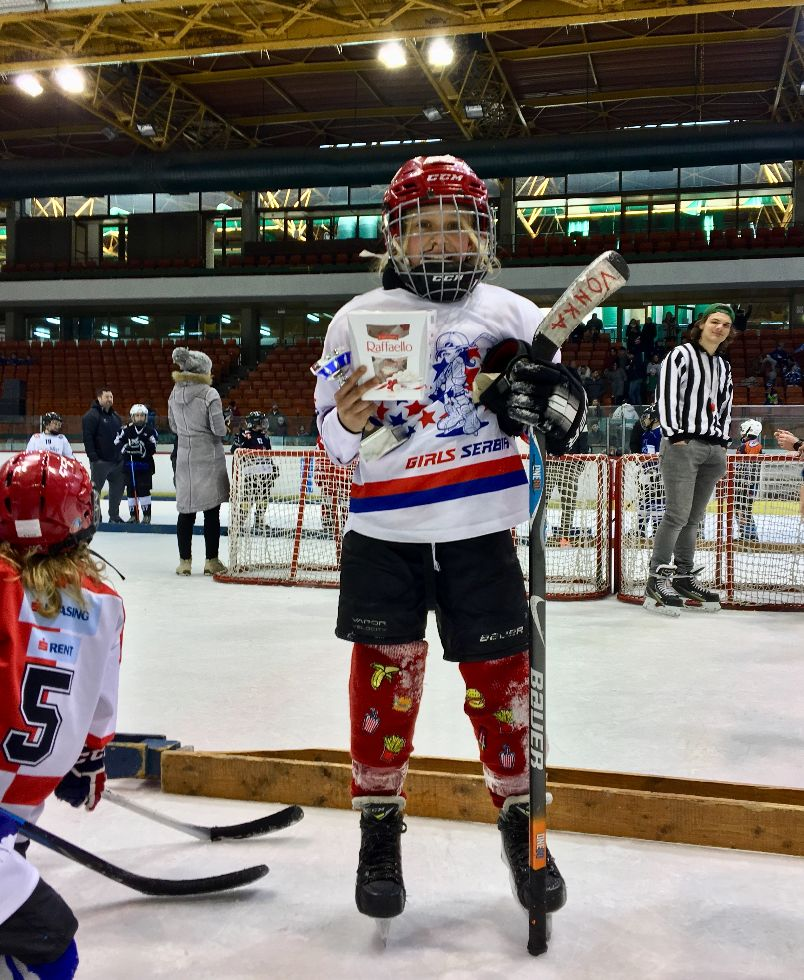 Ivona Lazić osvojila nagradu za najbržeg klizača turnira Future stars 2019. - Novi Sad.
